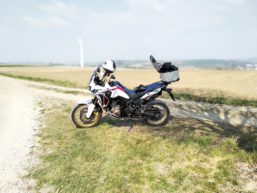 Motorrad Africa Twin SW Motech TRAX ADV